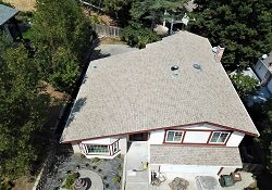 New roof installation from your local Alamo roofing contractor, P.R.I.
